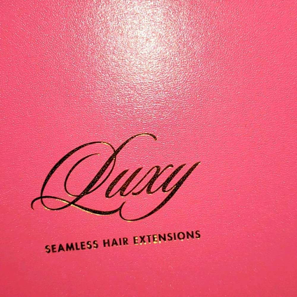 Platinum blonde hair extensions  clip in